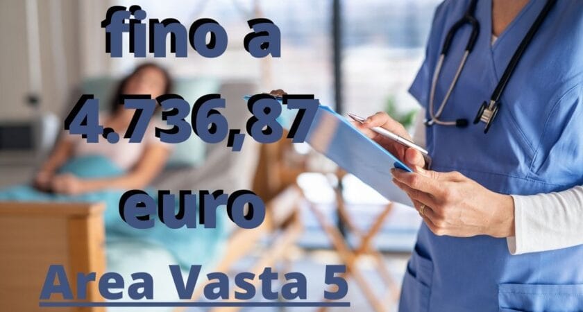 Rinnovo CCNL : fino a 4.736,87euro di arretrati in ASUR Area Vasta 5