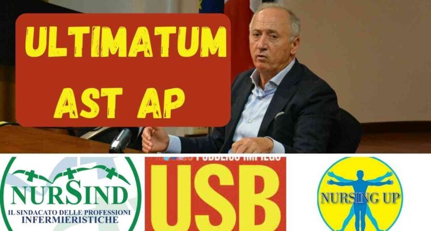 I Sindacati NurSind, USB e Nursing-Up danno l’ultimatum a Saltamartini: Siamo pronti con le proteste